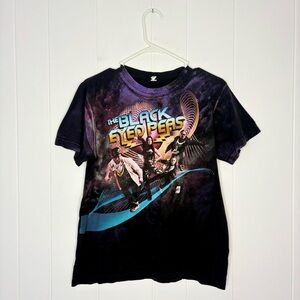 The Black Eyed Peas 2010 Tour Band Graphic Tee Psychedelic Fergie Size Small